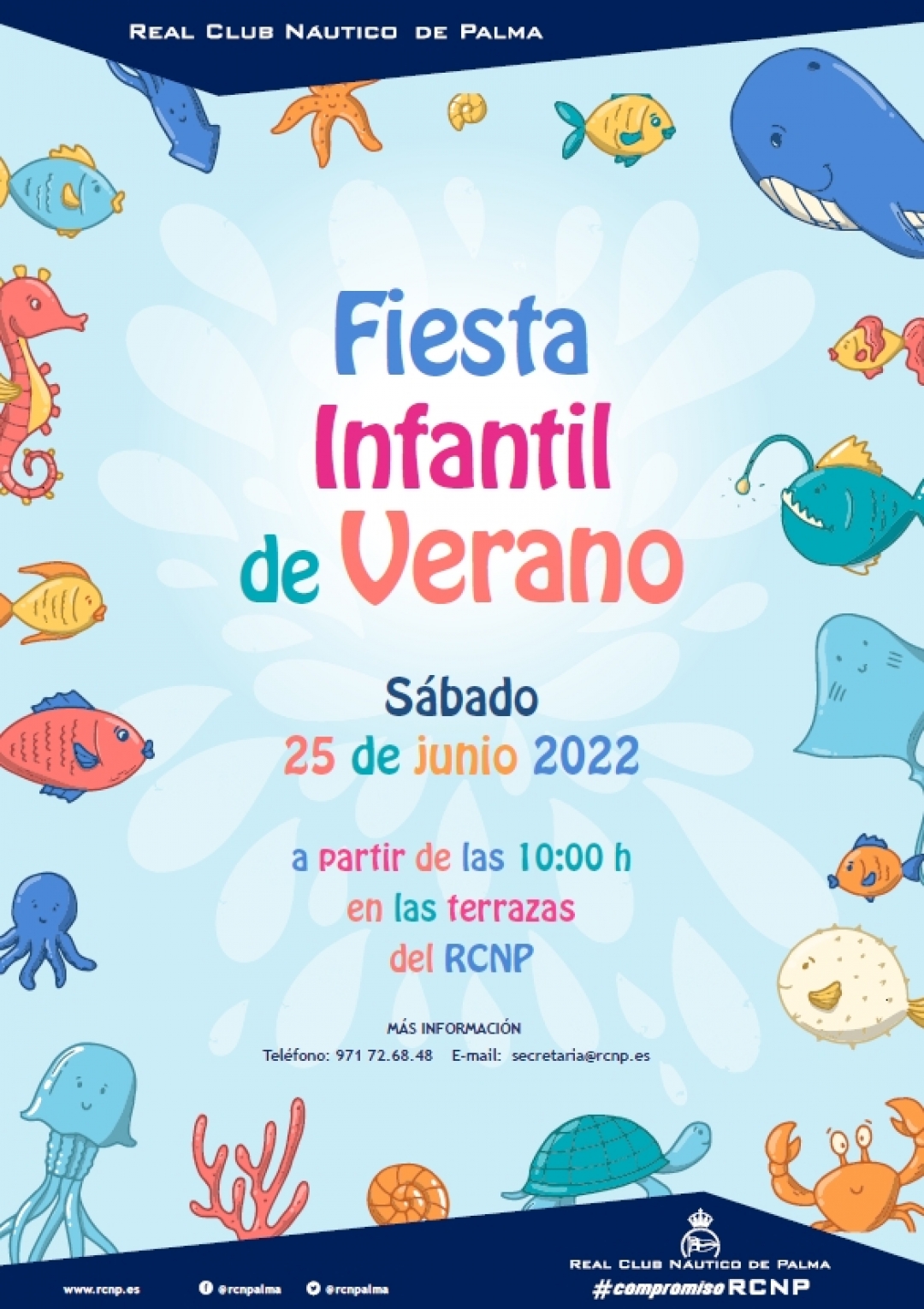 Fiesta Infantil: SÁBADO 25 JUNIO